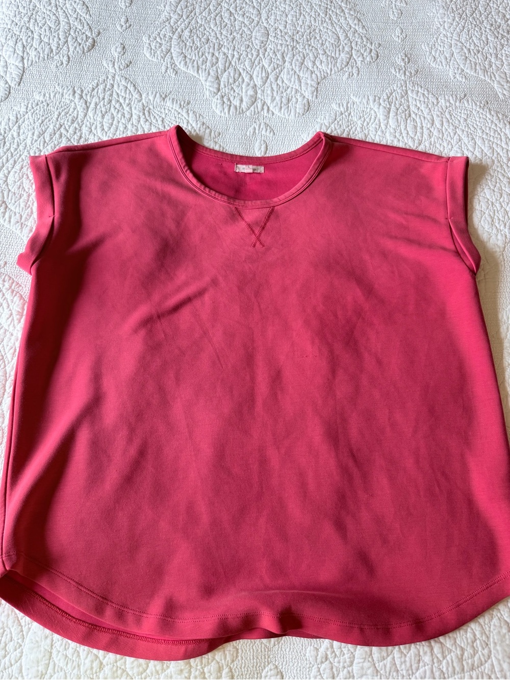 Maurices Raspberry Pink women’s Short Sleeve Sweatshirt